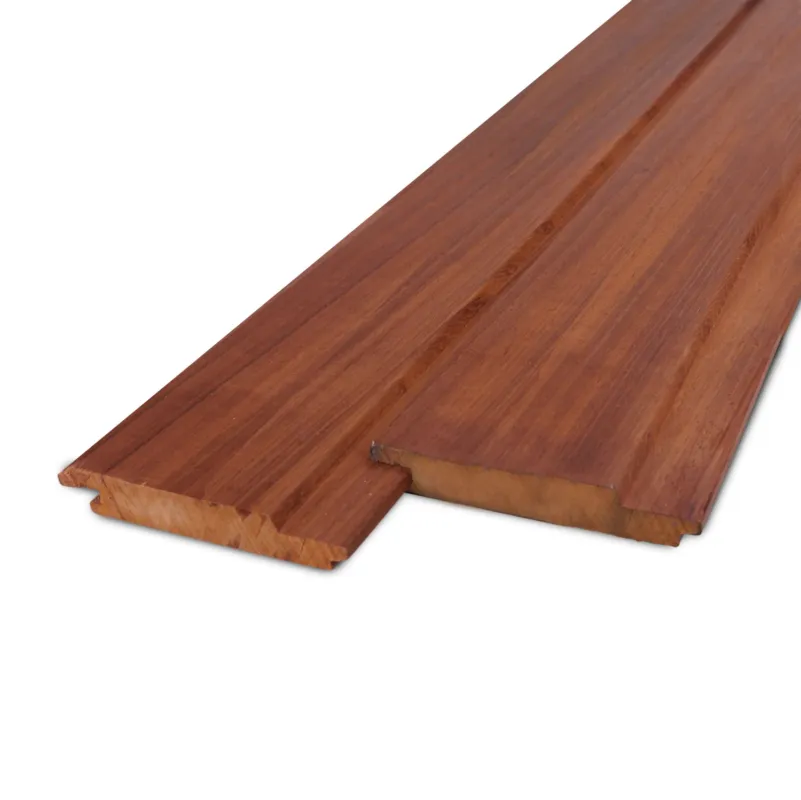 Weekendaanbieding hardhout - rabat Padoek channelsiding - 21x90 mm - geschaafd - channel siding - padouk hardhout AD 20-25% - Padouk channelsiding - 21x90 mm - geschaafd: 245 cm