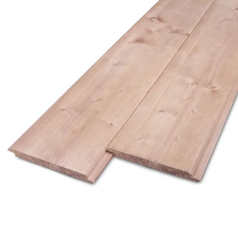 Koop Vandaag vuren - rabat - geimpregneerd Red class wood sponningplank - 18x185 mm - zichtzijde fijnbezaagd / ruw - shiplap - geïmpregneerd red class vuren KD 18-20% - per bundel - 168 stuks - Red class wood sponningplank - 18x185 mm - ruwe zichtzijde: 300 cm