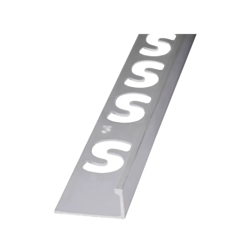 Nieuw Hoekprofiel Faktum Aluminium Zilver Geanodiseerd Gecoat Wit 250cm 8mm