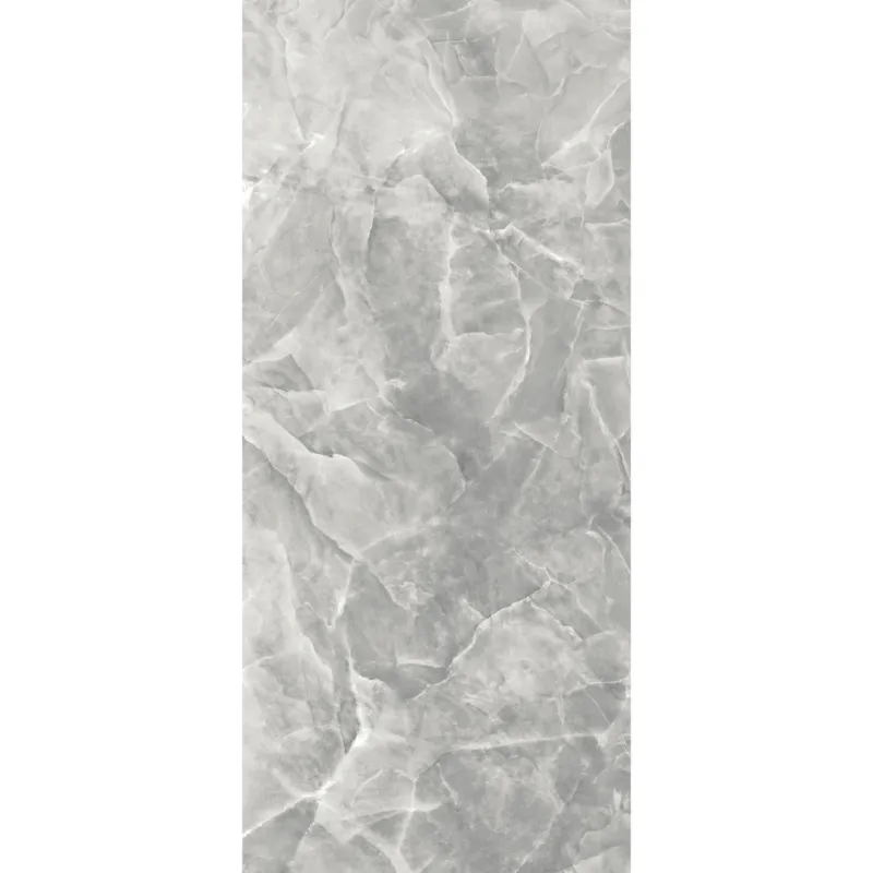 Vloer- en Wandtegel Energieker Ekxtreme 120x280 cm Glanzend Onyx Grey (Prijs per Tegel) Premium