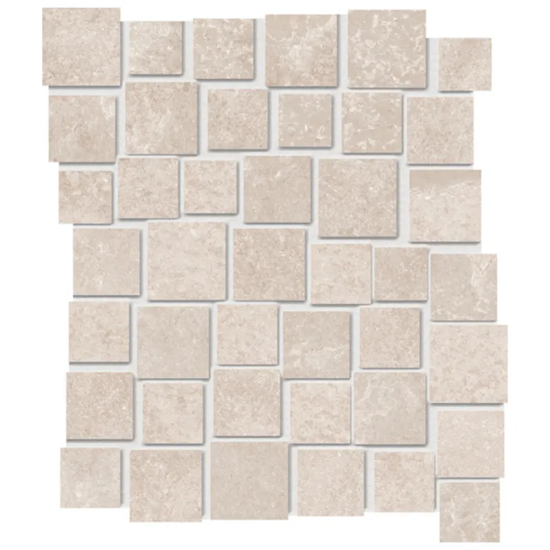 Voordeelprijs Mozaiek Douglas & Jones Fusion Hot White 28.7x33 cm Creme (Prijs per Matje)