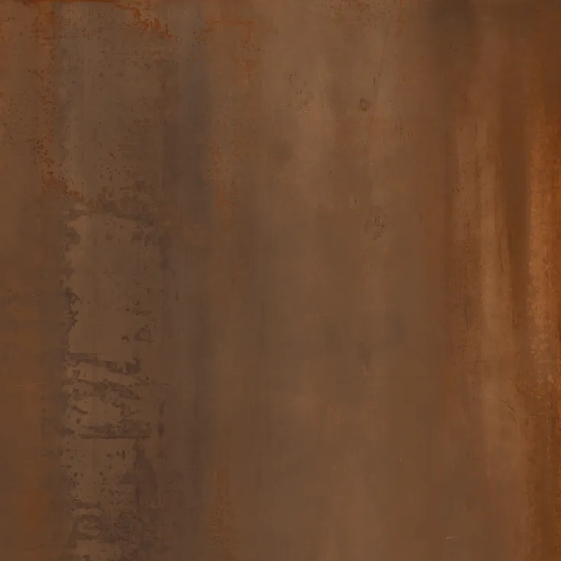 XL Vloertegel Energieker Oxidatio Tellurium Rood Bruin 120x120 cm (prijs per m2) Finale Uitverkoop