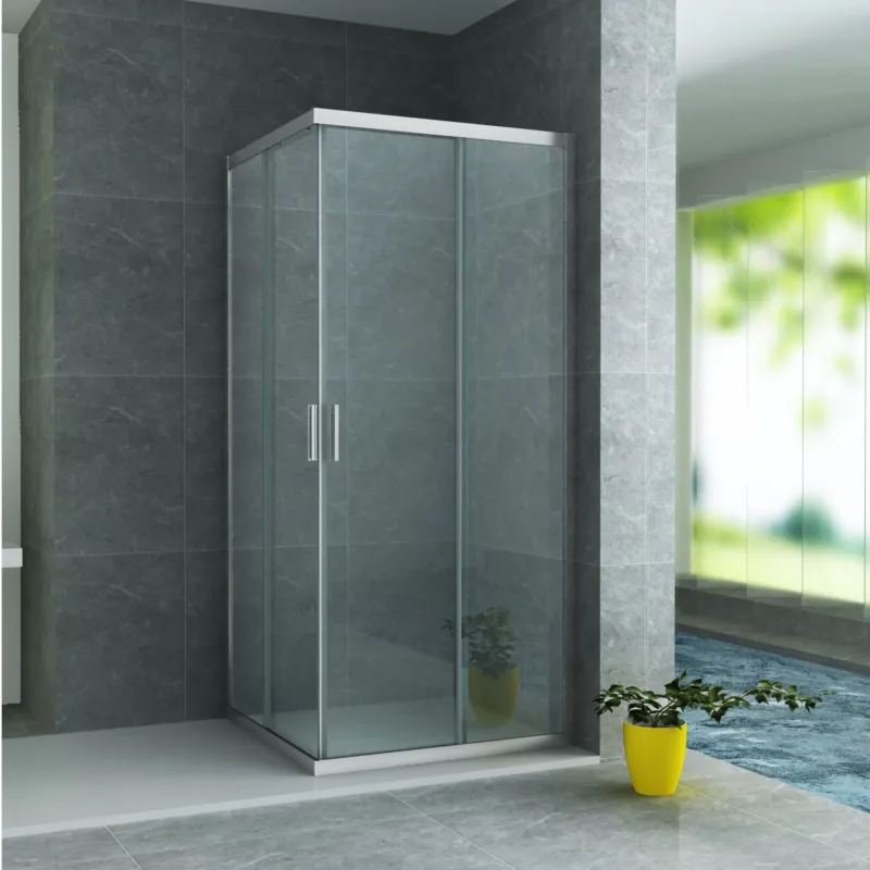 Douchecabine Aquasplash Hayes 90x90x195 cm Chroom Profiel Gratis Retour