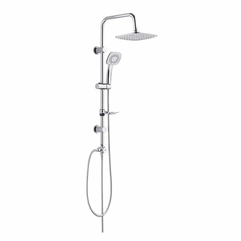 Regendouche Creavit Neptun Opbouw Vierkant Met Handdouche, Doucheslang En Glijstang Meest Verkocht