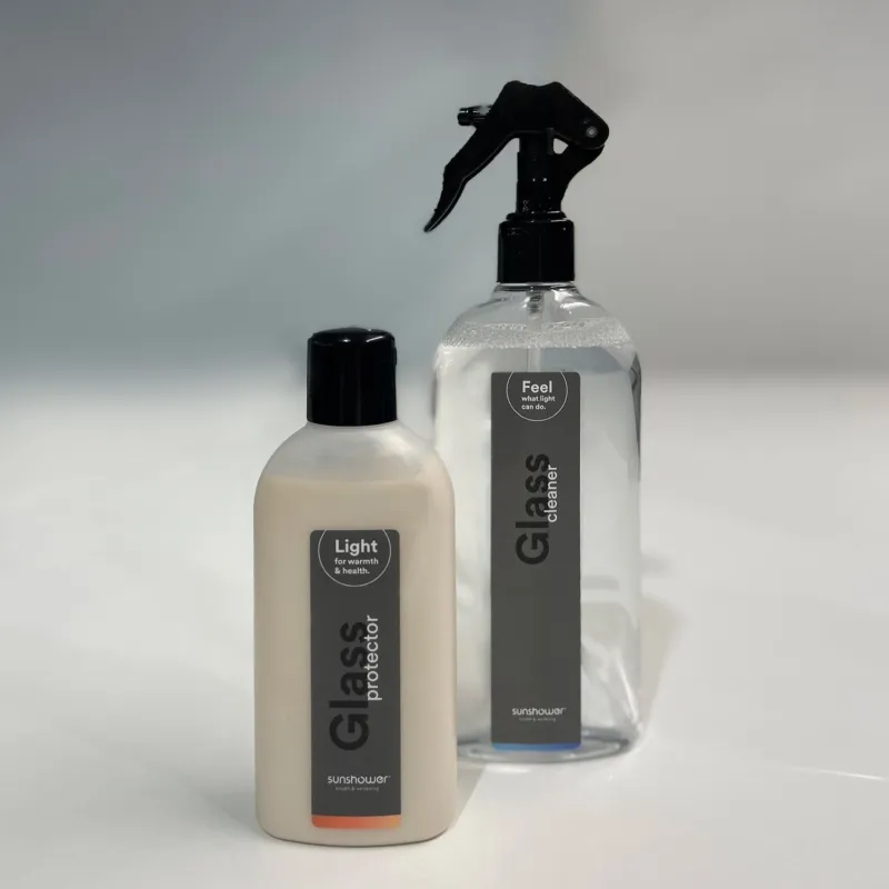 Sunshower Cleaning Set Cleaner en Coating 500 ml Direct Beschikbaar