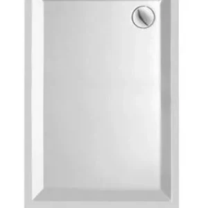 Kwadrant Kunststof Douchebak Rechthoekig 120X90X5 Cm Wit Snelle Levering