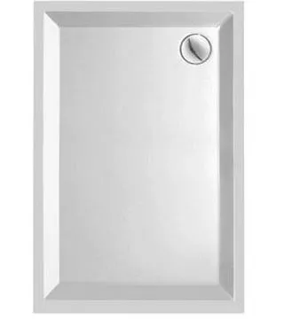 Kwadrant Kunststof Douchebak Rechthoekig 120X90X5 Cm Wit Snelle Levering
