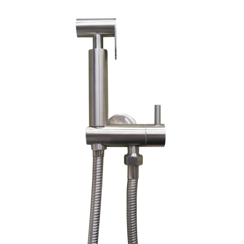 Goedkoop Bidet Handdoucheset Boss & Wessing Cemal Rond RVS