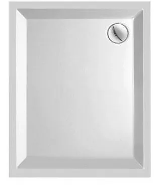 Kwadrant Kunststof Douchebak Rechthoekig 100X80X5 Cm Wit Exclusieve Aanbieding