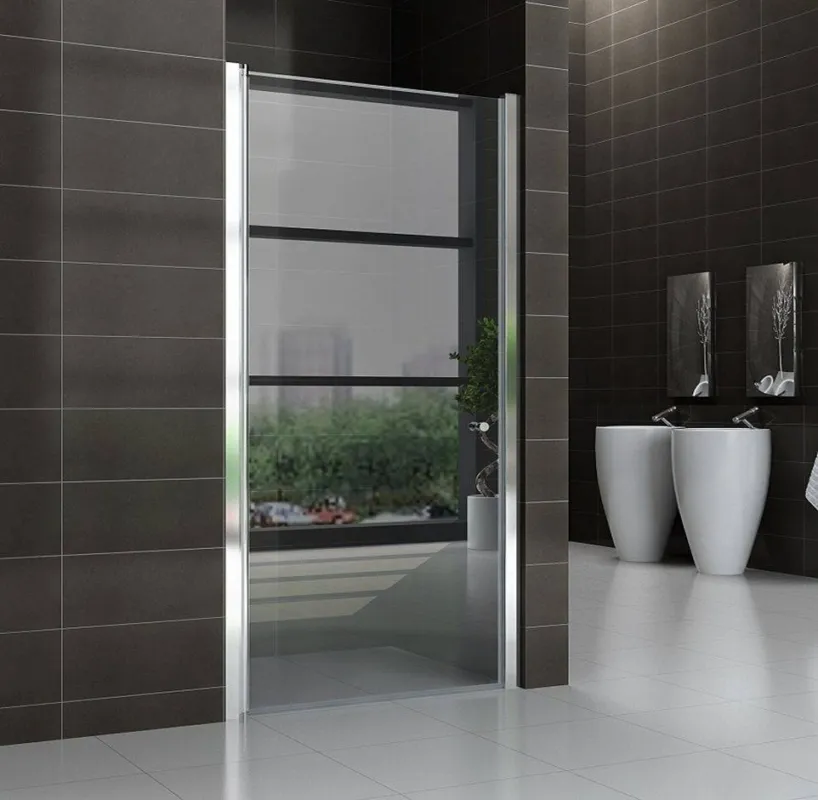 Koop Online Nisdeur Met Profiel 60/70/80/90/100X200 Cm 8 Mm VeiligheidsglasNisdeur Met Profiel 60/70/80/90/100X202 Cm 8 Mm Veiligheidsglas