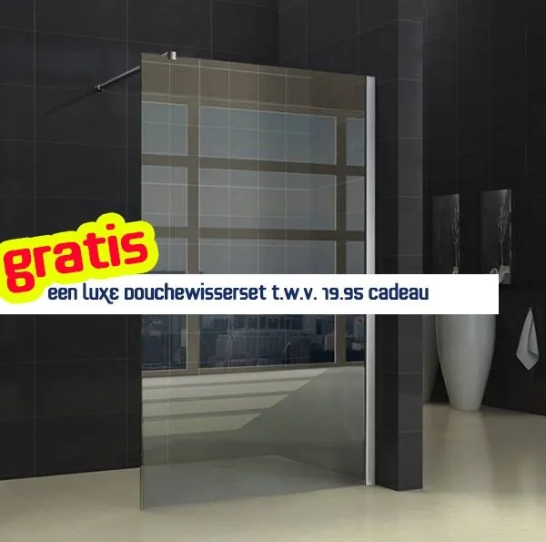 Outlet Inloopdouche 100 X 200 Cm 8Mm Nano Antikalk Behandeling Must-Have