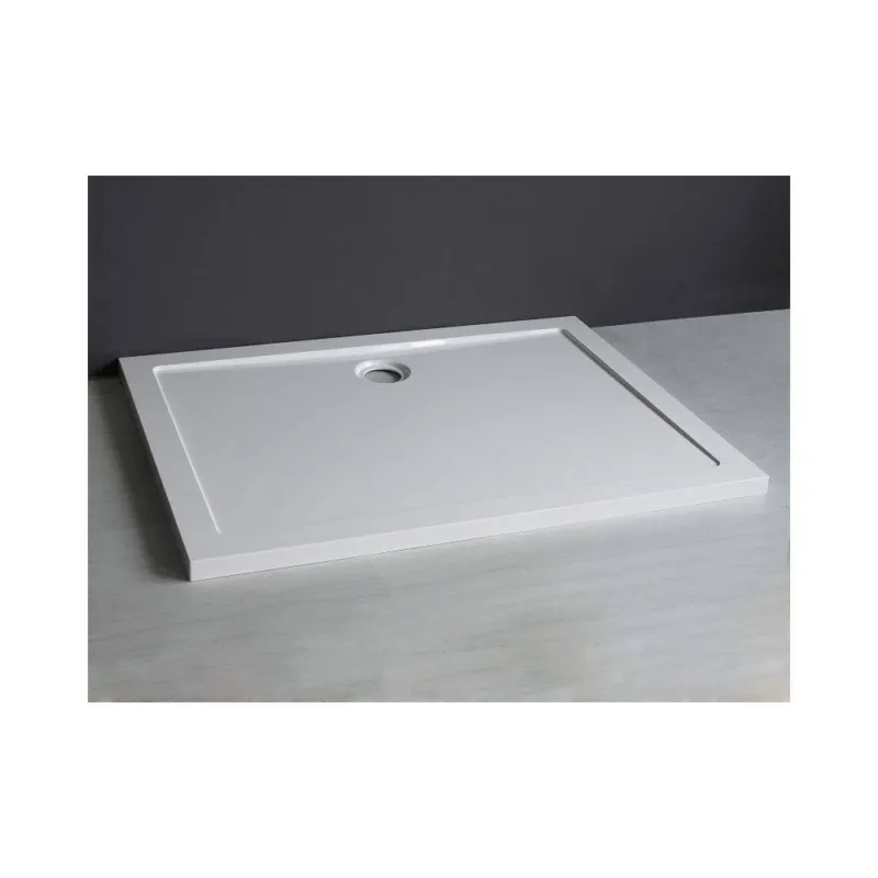 Koop Vandaag Douchebak Smc Rechthoek 120X90X4Cm Wit