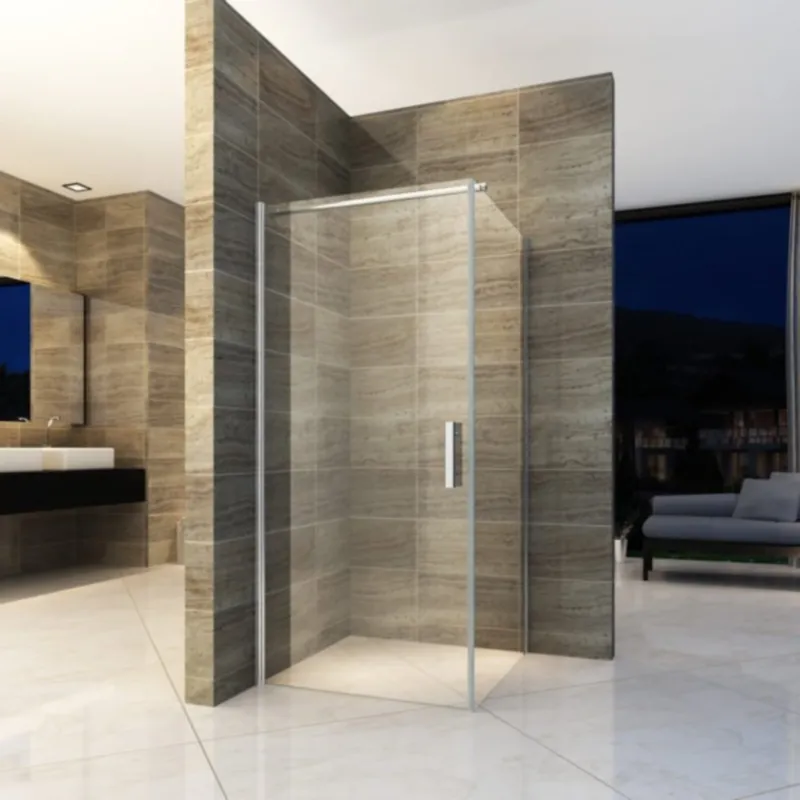 BWS Douchecabine Goodkoop Vierkant 90x90 cm 6mm Helder Glas met Nanocoating Merkproduct