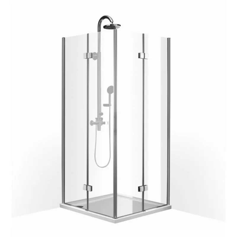 Douchecabine Met 2 Vouwdeuren 90X90X200 Cm Nano Coating Goedkoop