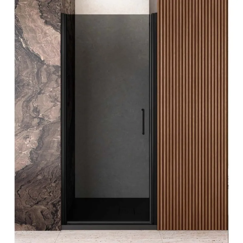 Nisdeur Lacus Giglio Evo 1 Klapdeur 85x200 Cm Rookglas Zwart Bestseller