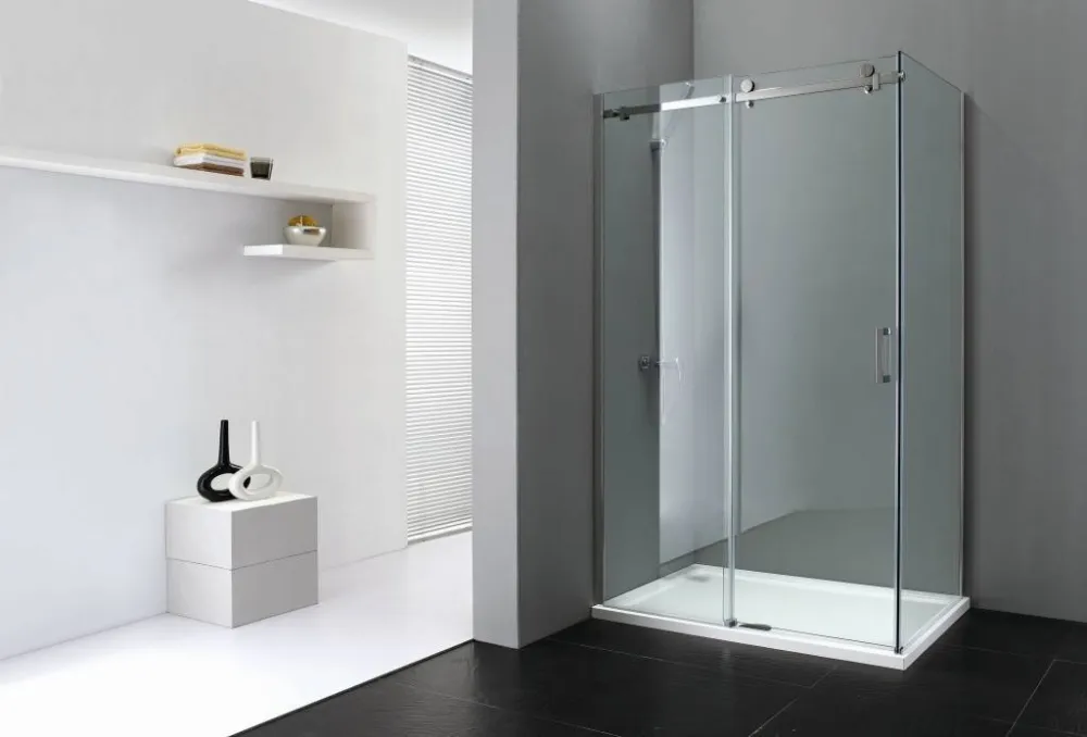 Douchecabine Vierkant 100X80X200Cm 8Mm Glas Met Anti-Kalk Must-Have