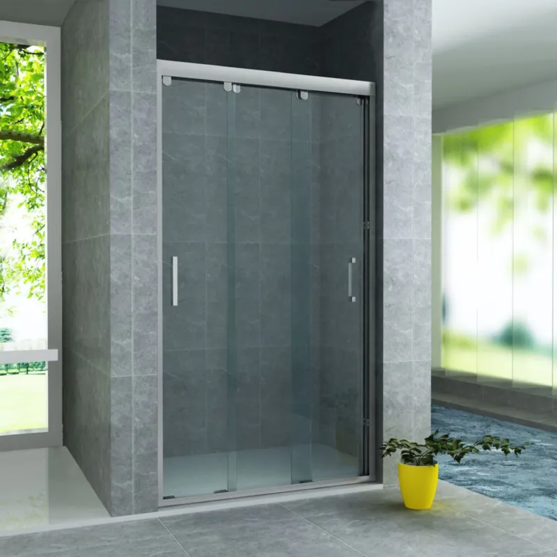 Nisdeur 3-Delig Schuifdeur BWS Aloni 90x200 cm 8 mm NANO Coating Shop Nu