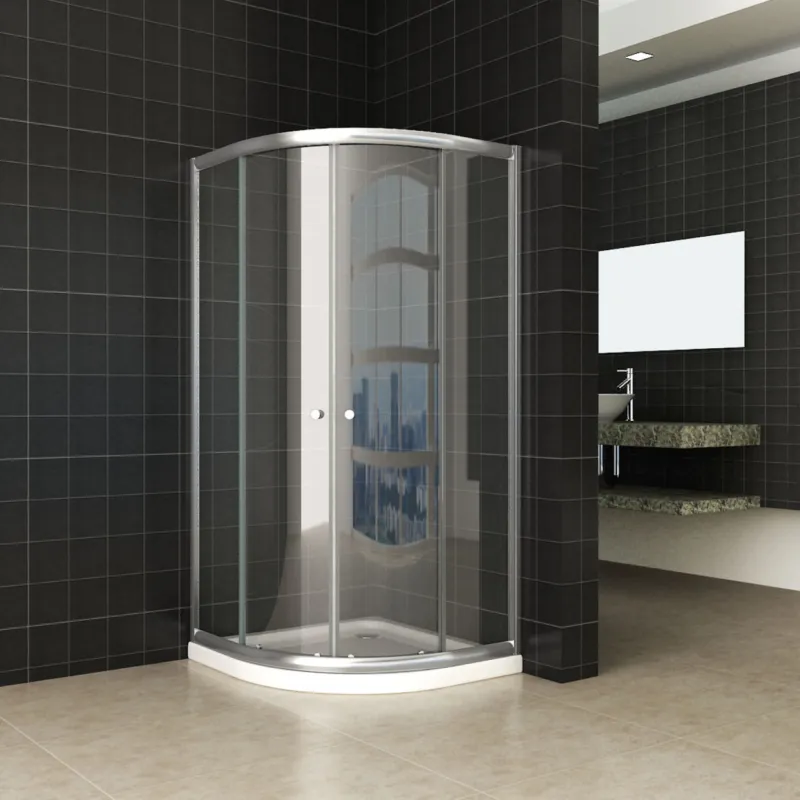 Bestseller Douchecabine Wiesbaden Aktie kwartrond 100x100x190 cm 5mm Helder Glas