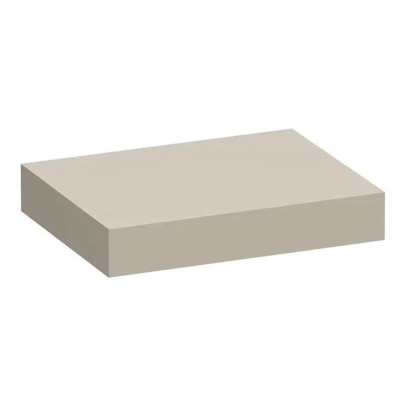Weekendaanbieding Brauer Creek vrijhangend wastafelblad 60cm beige mat