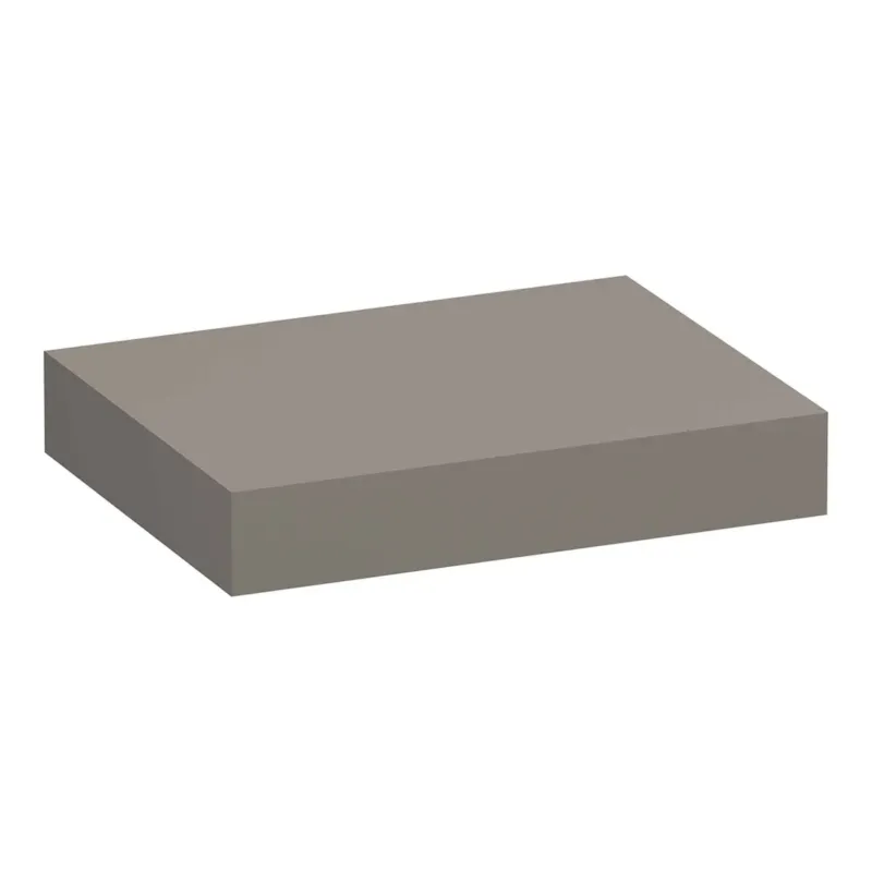 Brauer Creek vrijhangend wastafelblad 60cm taupe mat Gecertificeerd