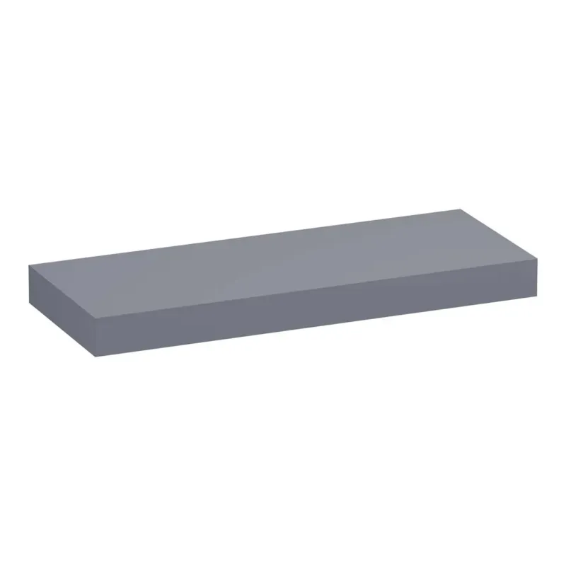 Betaalbaar Brauer Creek vrijhangend wastafelblad 120cm grijs mat