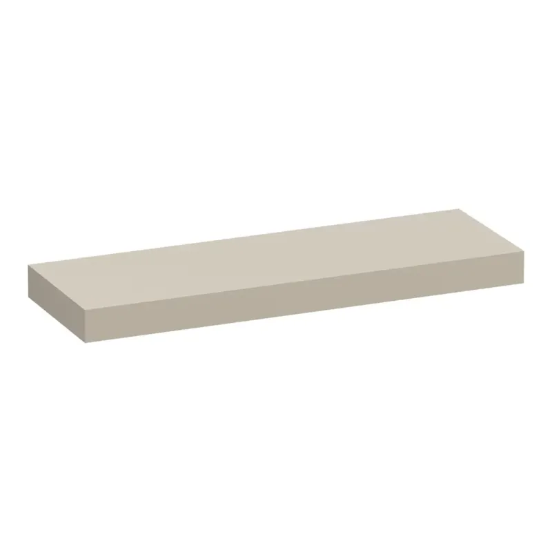 Brauer Creek vrijhangend wastafelblad 140cm beige mat Beste Prijs