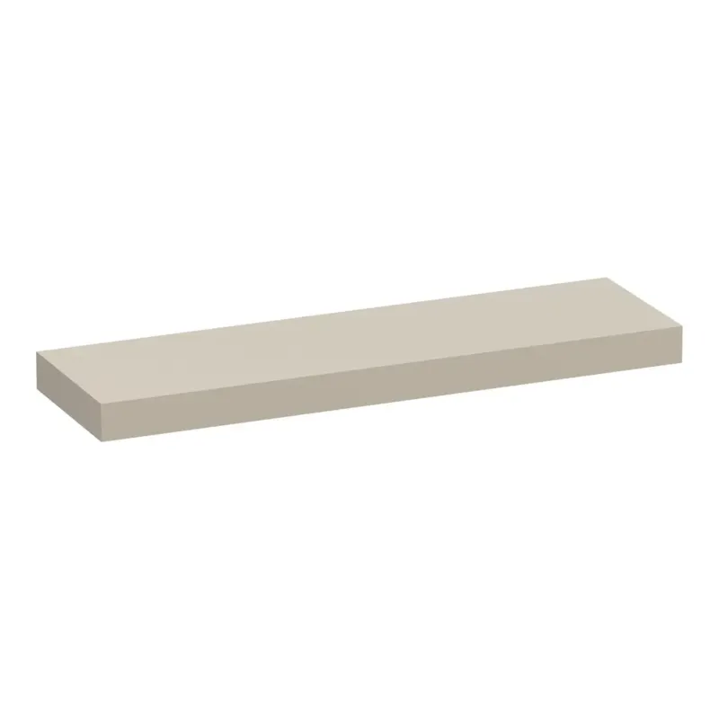 Brauer Creek vrijhangend wastafelblad 160cm beige mat Beperkte Voorraad