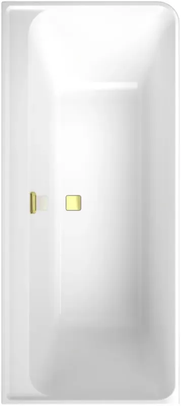 Villeroy & Boch Collaro inbouw ligbad 180x80cm wit met gouden afvoerplug Koop Vandaag