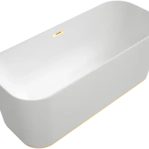 Must-Have Villeroy & Boch Finion vrijstaand ligbad 170x70cm wit mat met badvulcombinatie en verlichting