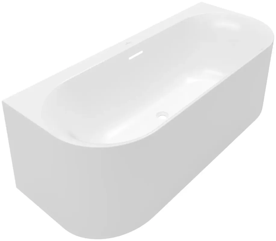 Villeroy & Boch Loop & Friends half vrijstaand ligbad 180x80cm wit Direct Verzonden