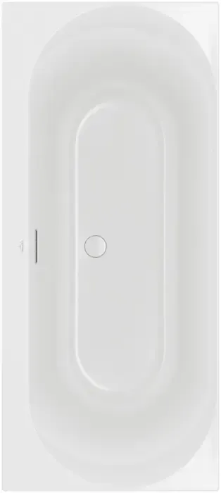 Dagaanbieding Villeroy & Boch Loop & Friends inbouw ligbad 180x80cm wit mat ovaal