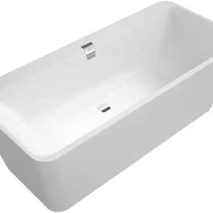 Villeroy & Boch Squaro Edge vrijstaand ligbad 180x80cm wit mat ovaal Hoge Kwaliteit