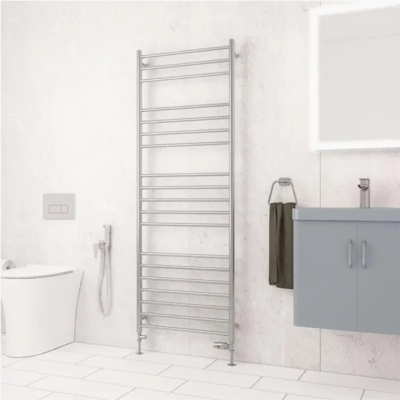 Fabrieksprijs Eastbrook Violla handdoekradiator 60x160cm RVS geborsteld