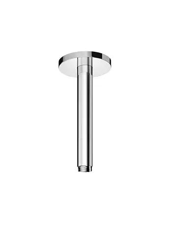 Hotbath Mate M452 plafondbuis rond 15cm geborsteld zwart PVD Betrouwbaar