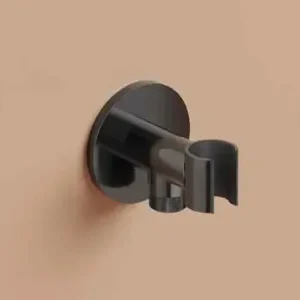 Hotbath Cobber wandsteun met doucheaansluiting geborsteld zwart PVD M515 Meest Verkocht