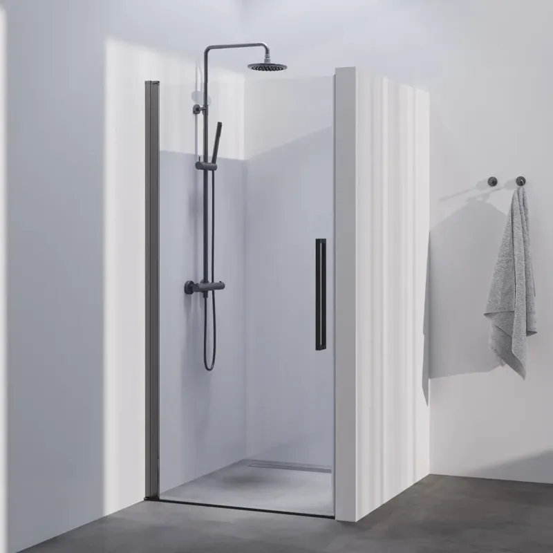 Rechtstreeks Van De Fabrikant Brauer Season nisdeur met draaideur 60cm gunmetal
