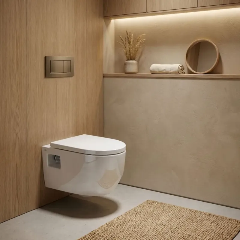 Clou InBe 4 wandcloset met turboflush en softclose toiletzitting wit Gecertificeerd