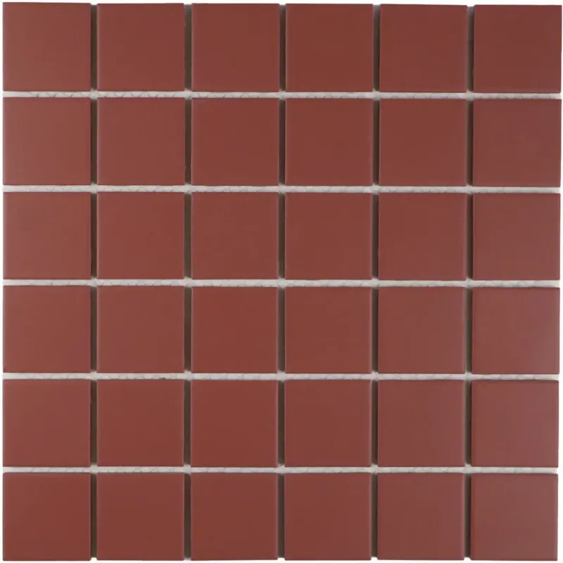 Uitverkoop The Mosaic Factory Patterns mozaïek tegels 31x31 terra cotta mat