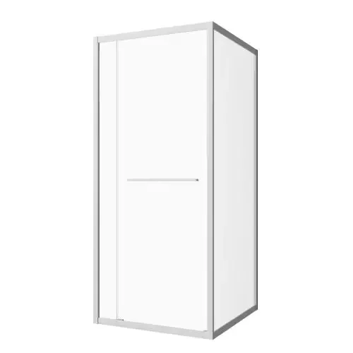 Korting Badstuber Slimline douchecabine 90x90cm chroom