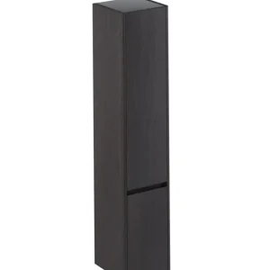Goedkoop Thebalux Exclusief Sunny greeploze kolomkast 165cm 2-deurs linksdraaiend eiken donker