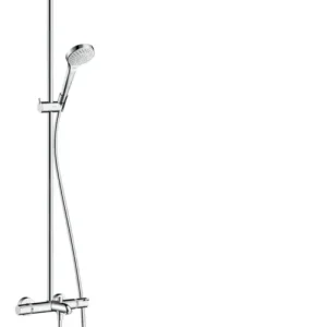 Speciale Aanbieding Hansgrohe Croma Select S opbouw regendouche met badthermostaat en 28cm hoofddouche chroom