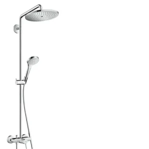Favoriet Hansgrohe Croma Select S opbouw regendouche met mengkraan en 28cm hoofddouche chroom