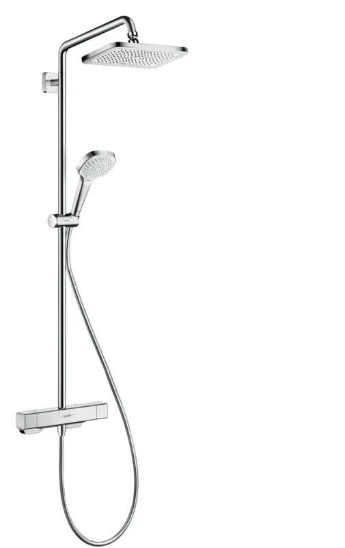 Hansgrohe Croma Select E opbouw regendouche met thermostaat en 28cm hoofddouche chroom Gecertificeerd