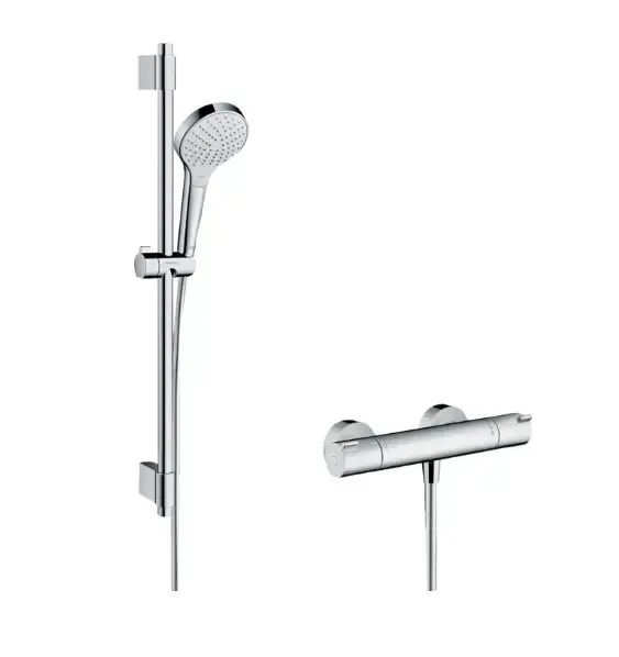 Hansgrohe Croma Select S doucheset met 3 standen handdouche chroom Superprijs