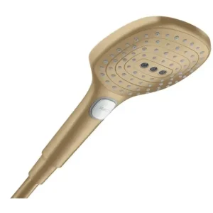 Merkproduct Hansgrohe Raindance Select E handdouche 3 standen brons geborsteld