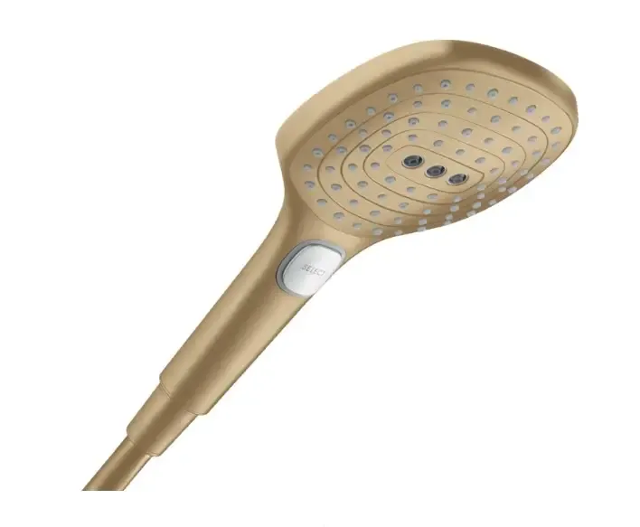 Merkproduct Hansgrohe Raindance Select E handdouche 3 standen brons geborsteld