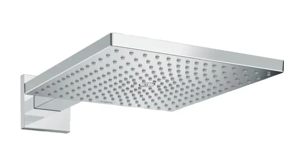 Gereduceerde Prijs Hansgrohe Raindance E hoofddouche 30cm met wandarm waterbesparend chroom