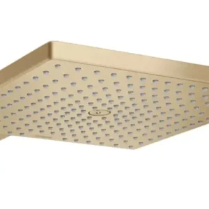 Laatste Versie Hansgrohe Raindance E hoofddouche 30cm met wandarm brons geborsteld