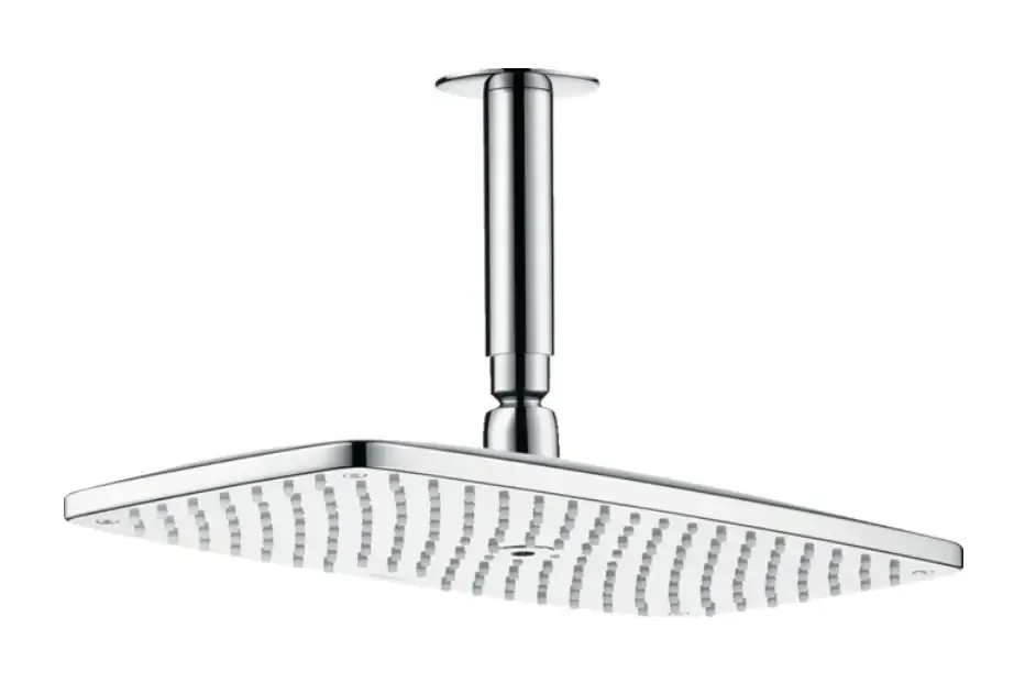 Nieuw Hansgrohe Raindance E hoofddouche 35x20cm met plafondarm waterbesparend chroom
