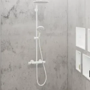 Hansgrohe Raindance Select S opbouw regendouche met 24cm hoofddouche wit mat Finale Uitverkoop
